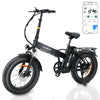 Windgoo® Elektrische Fatbike ,opvouwbaar, 20 x 4,0 inch, 250W, 48 V, 12,5 Ah